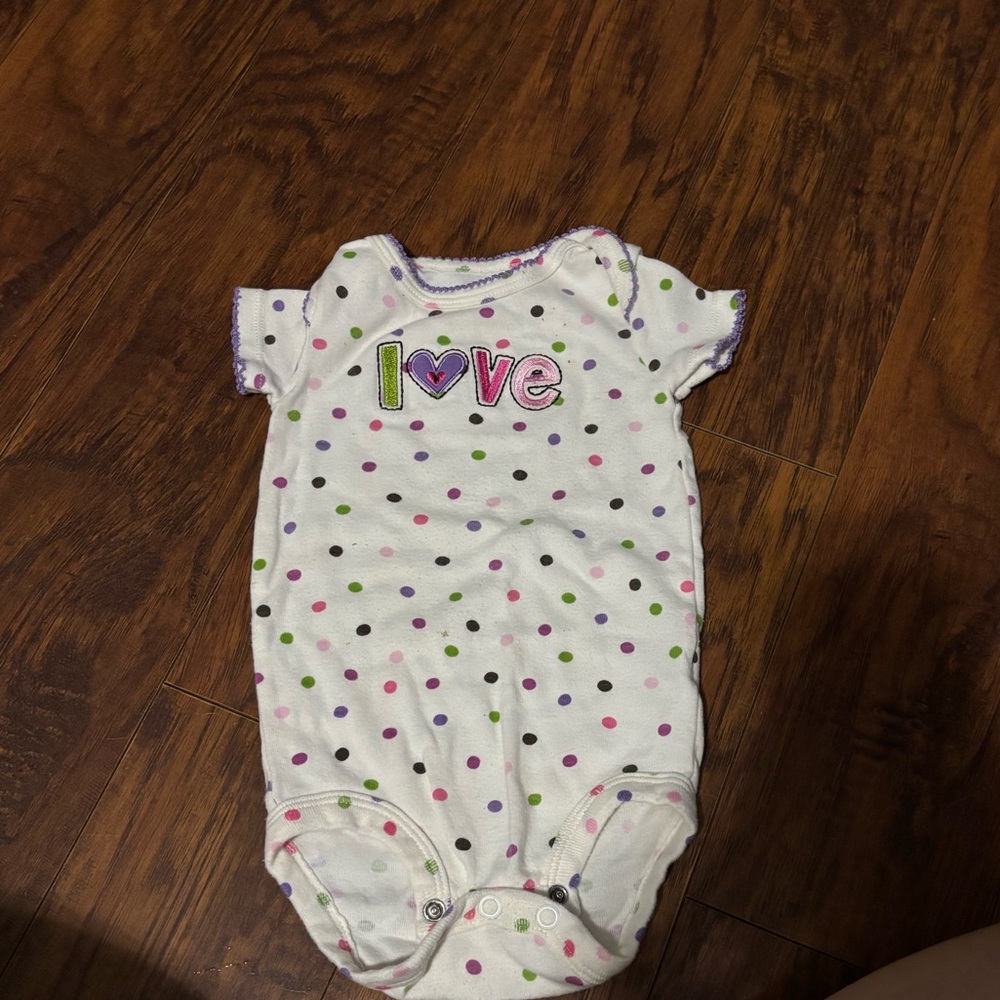 Baby girl 6-month bodysuit